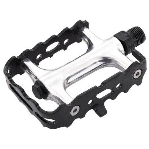 Bikepartner pedal sort aksel 9/16 m.refleks.