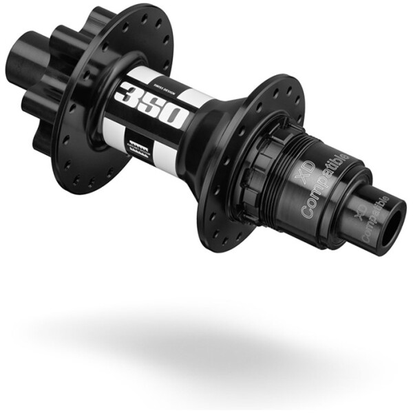 DT SWISS Hub 350 Black Rear