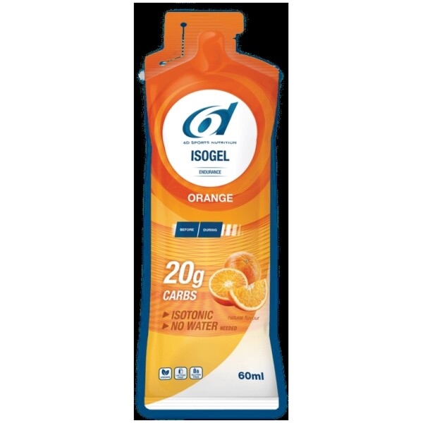 6d Sports Nutrition Isogel Orange