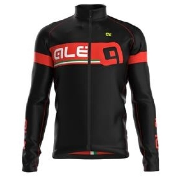 ALÉ Jakke Ultra Graphics sort/rød  - XL