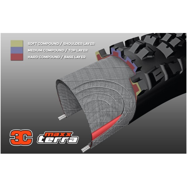 Maxxis Minion DHR II WT 3C EXO+ TR 120 TPI - 29" x 2,60" - Image 2