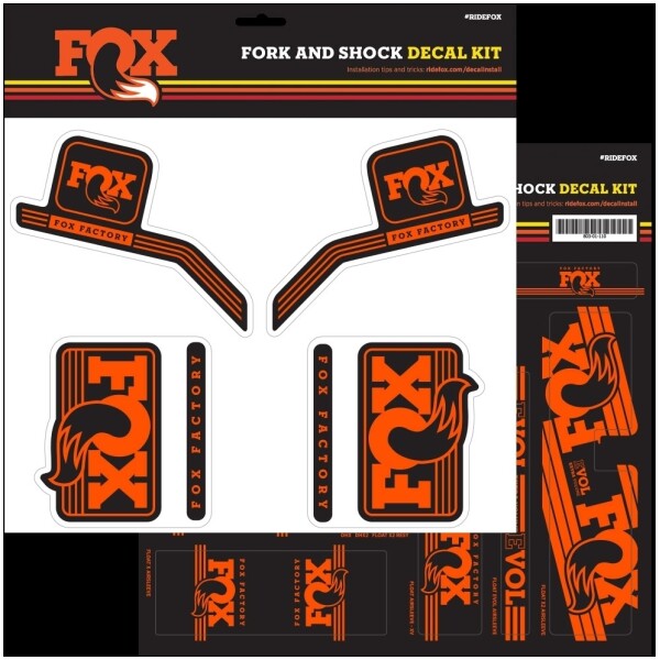 Fox Decal 16 Heritage, Fork & Shock Kit