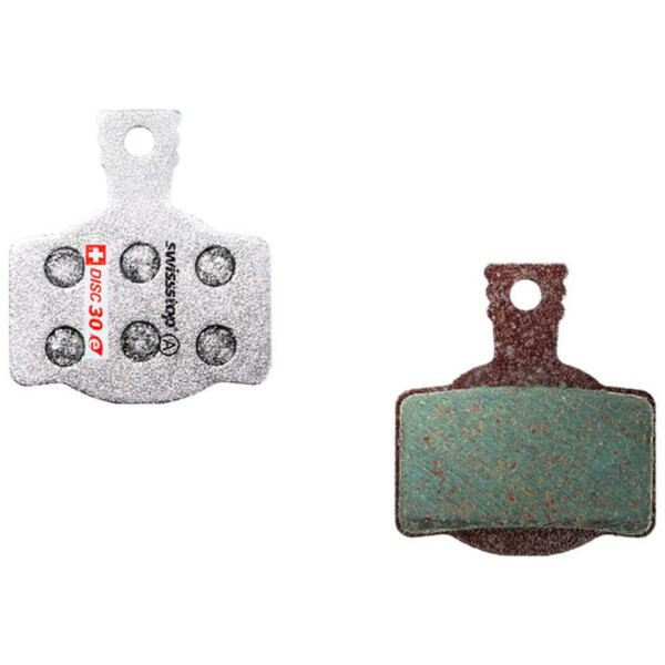 SWISSSTOP Disc brake pad Disc 30 E Magura MT 2, MT 4, MT 6, MT 8, Campagnolo Road Disc Organic pad Steel plate 1 set (2 pads)